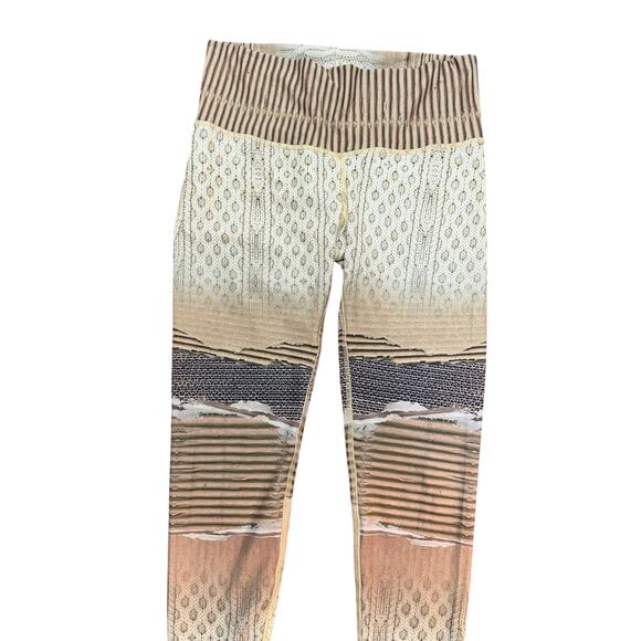 Niyama Sol leggings sz L beige copper tones - Picture 6 of 7